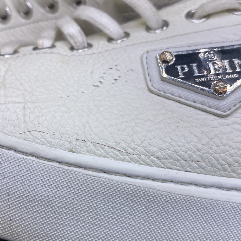 Phillip Plein Sneakers. White. Euro Size 42. US 9. - Picture 11 of 11